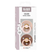 BIBS Colour tutti 2-pack koko 1 (0-6kk) blush & woodchuck