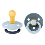 BIBS Colour tutti 2-pack koko 1 (0-6kk) baby blue & petrol